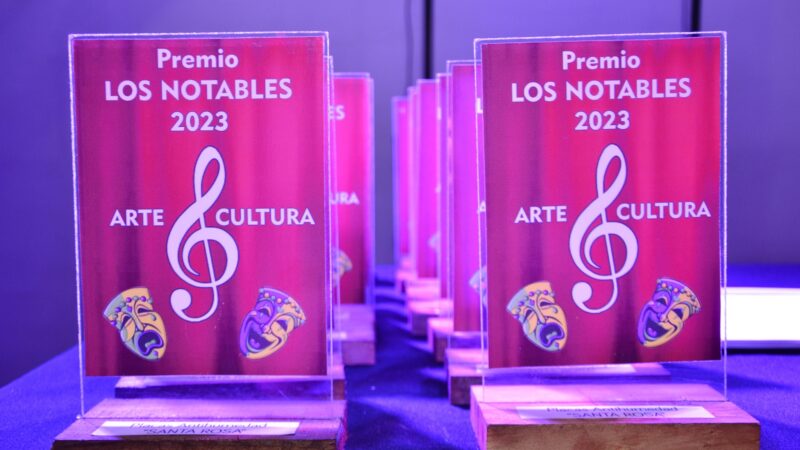 Se llevó a cabo la 9 entrega del Premio Los Notables 2024