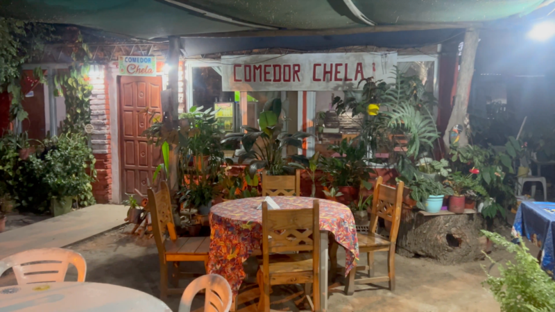 Comedor de pescado “Chela” en Paraje Los Zapallos